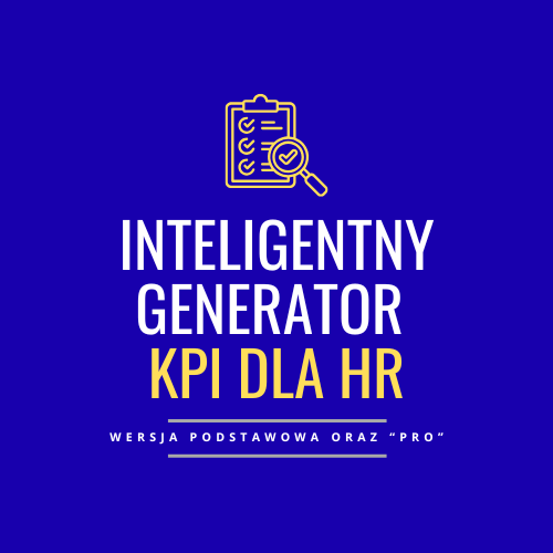 Generator KPI dla HR – dobór wskaźników efektywności HR (Excel)
